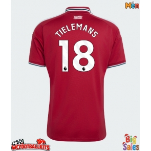 Manchester United Youri Tielemans #18 Replica Home Stadium Shirt 2026-27 Short Sleeve